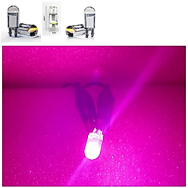 ( 5 X ADET ) 1 SET LED T10 DİPSİZ AMPUL 12V DIAMMONNDD PINE PINK (5W DİPSİZ AMPUL ELMAS CAM PEMBE)