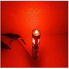 ( 2 X ADET ) 1 TAKIM 24V 1176 LED 21/5W ÇİFTDUY DÜZ TIRNAK AMPUL 24V MERCEK LED RED ( 1176 MERCEK LED KIRMIZI )