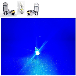( 5 X ADET ) 1 SET LED T10 DİPSİZ AMPUL 12V DIAMMONNDD PINE BLUE (5W DİPSİZ AMPUL ELMAS CAM MAVİ)
