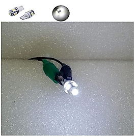 ( 2 X ADET ) 1 TAKIM LED T10 DİPSİZ AMPUL 12V CANBUS 5 ULTRA LED MODEL WHITE ( BİG MODEL II BEYAZ )