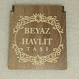 ( 2 PARÇA ) 1 SET 6040 SERİ DOĞALTAŞ KOLYE & BİLEKLİK SETİ BEYAZ HAVLİT TAŞI HEDİYE KUTULU