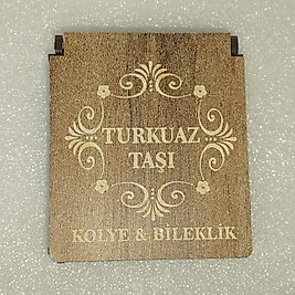 ( 2 PARÇA ) 1 SET 6040 SERİ DOĞALTAŞ KOLYE & BİLEKLİK SETİ TURKUAZ TAŞI HEDİYE KUTULU