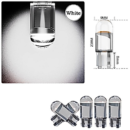 ( 5 X ADET ) 1 SET LED T10 DİPSİZ AMPUL 12V DIAMMONNDD PINE WHITE (5W DİPSİZ AMPUL ELMAS CAM BEYAZ)
