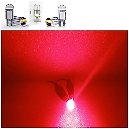 ( 5 X ADET ) 1 SET LED T10 DİPSİZ AMPUL 12V DIAMMONNDD PINE RED (5W DİPSİZ AMPUL ELMAS CAM KIRMIZI)