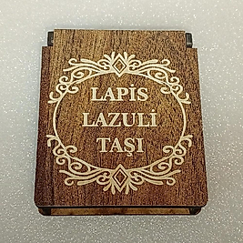 ( 2 PARÇA ) 1 SET 6030 SERİ DOĞALTAŞ KOLYE & BİLEKLİK SETİ LAPİS LAZULİ TAŞI HEDİYE KUTULU