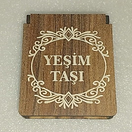 ( 2 PARÇA ) 1 SET 6020 SERİ DOĞALTAŞ KOLYE & BİLEKLİK SETİ YEŞİM TAŞI HEDİYE KUTULU